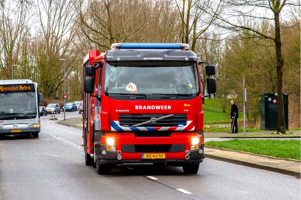 Persoon loopt brandwonden op na ontploffing