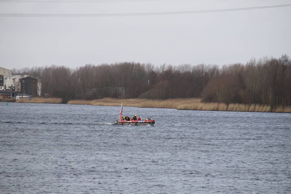 Grote inzet voor brand op vaartuig