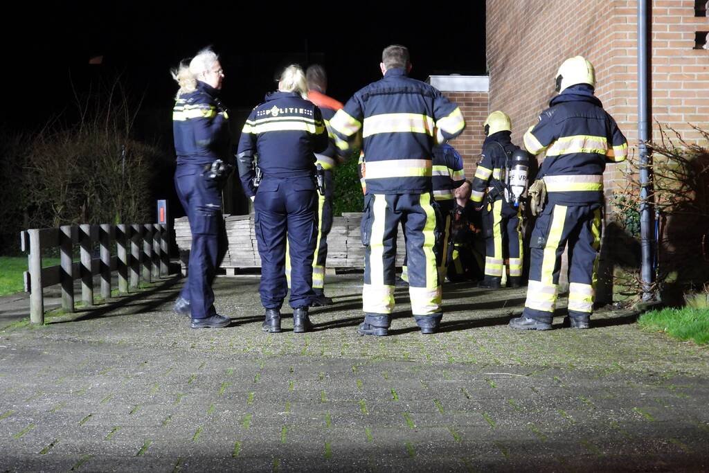 Olie in riool door kapotte auto