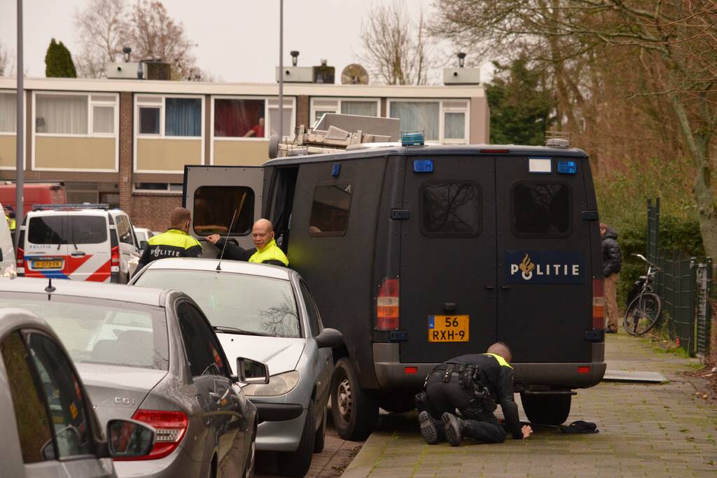 Grote inzet van hulpdiensten bij arrestatie