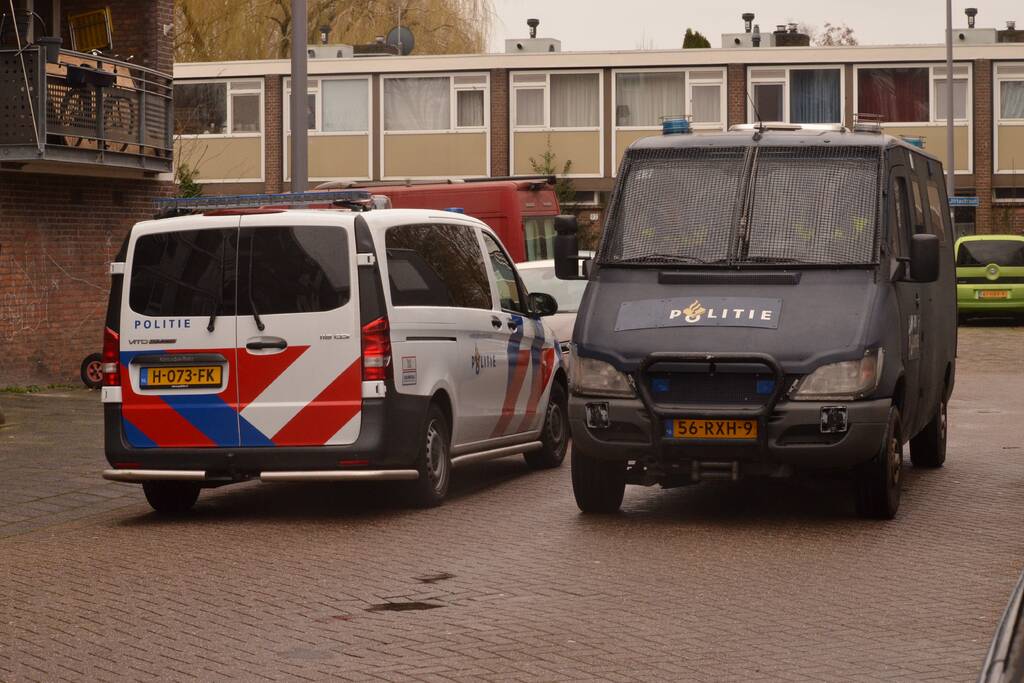 Grote inzet van hulpdiensten bij arrestatie