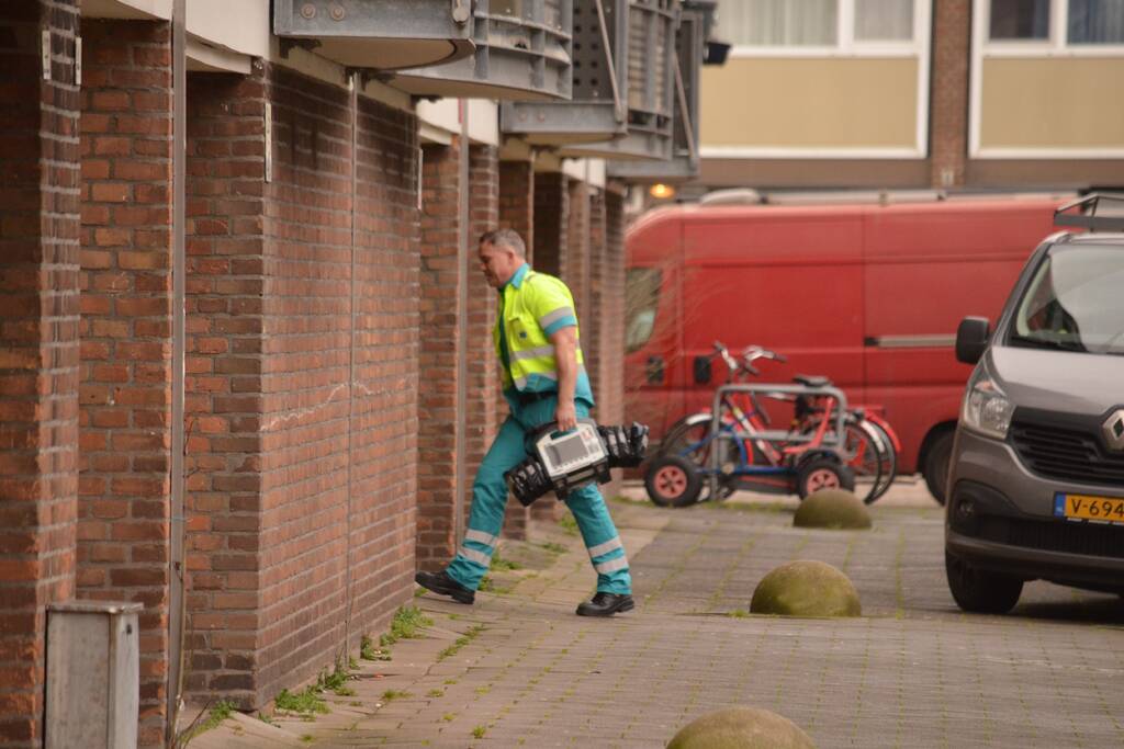 Grote inzet van hulpdiensten bij arrestatie