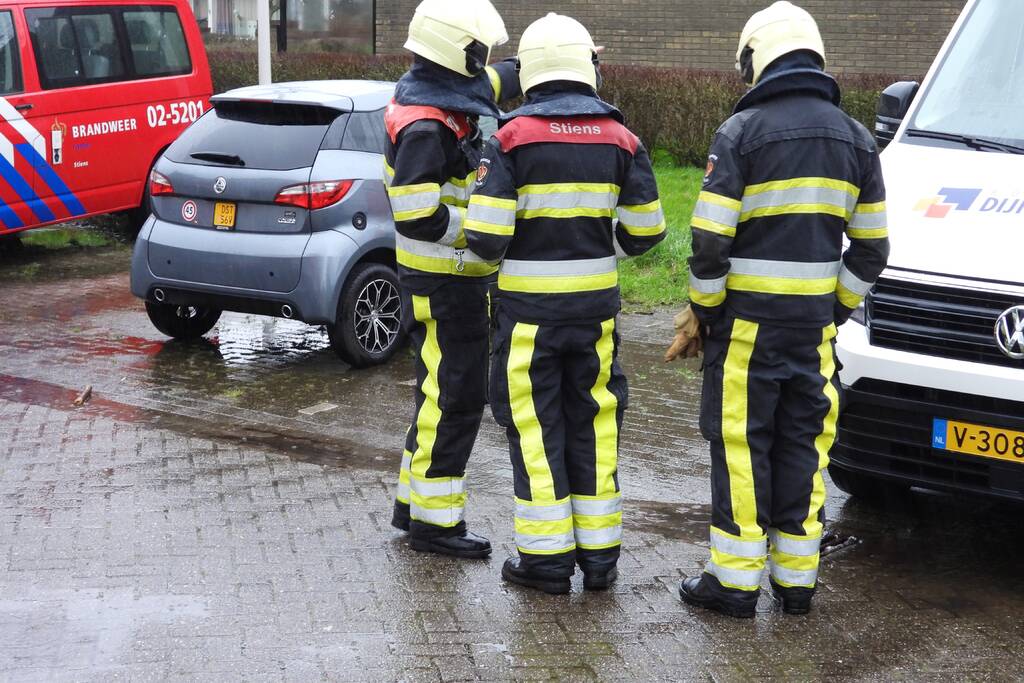 Stoepen overstromen door verstopte putten
