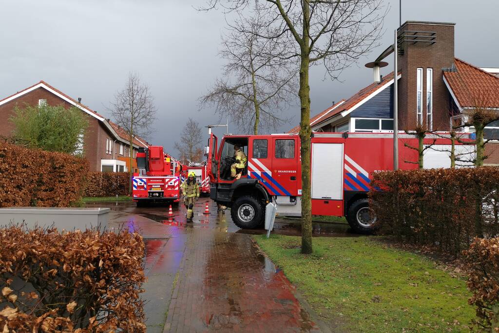 Veel schade na mogelijk brand in schuur