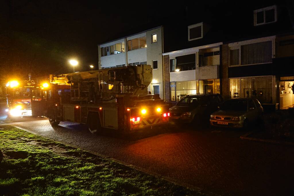 Schoorsteen brand blijkt loos alarm