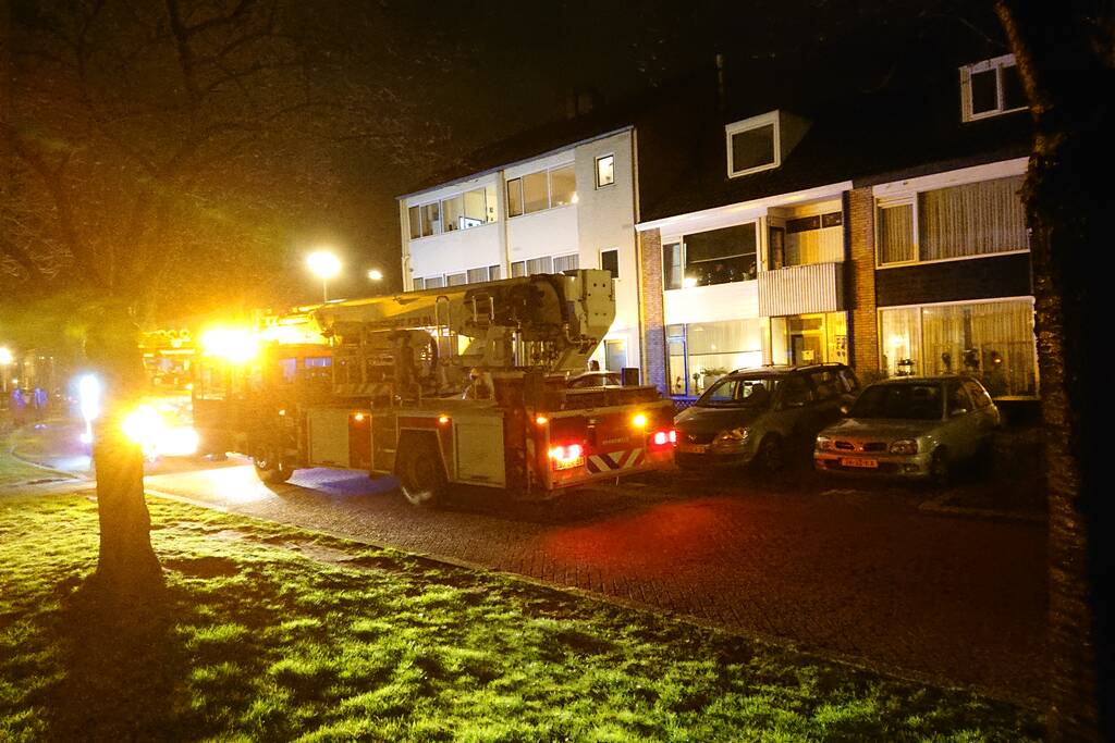 Schoorsteen brand blijkt loos alarm