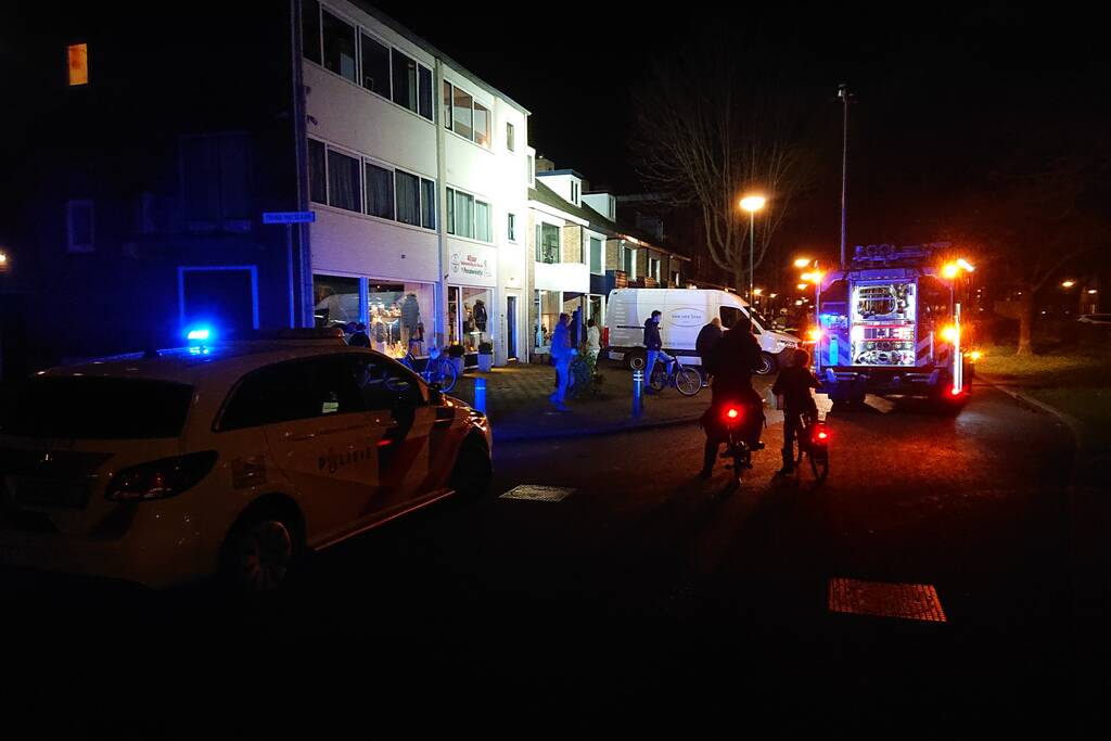 Schoorsteen brand blijkt loos alarm