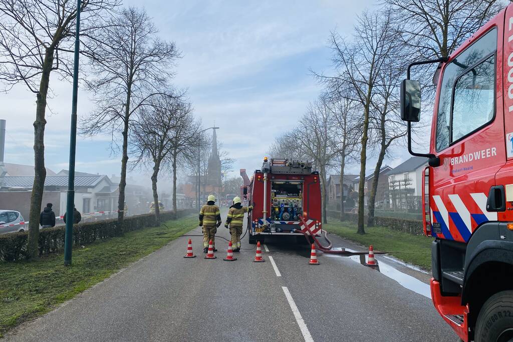 Uitslaande brand in Egyptisch shoarma-restaurant Amon