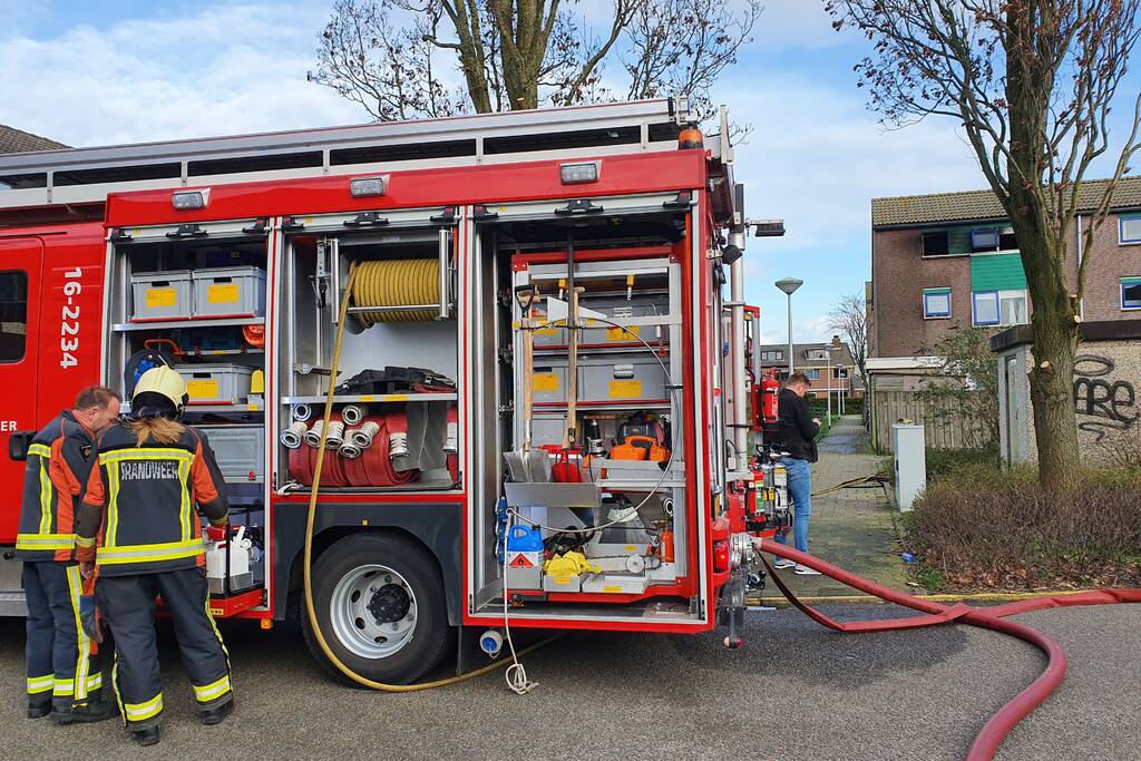 Veel schade aan woning na brand