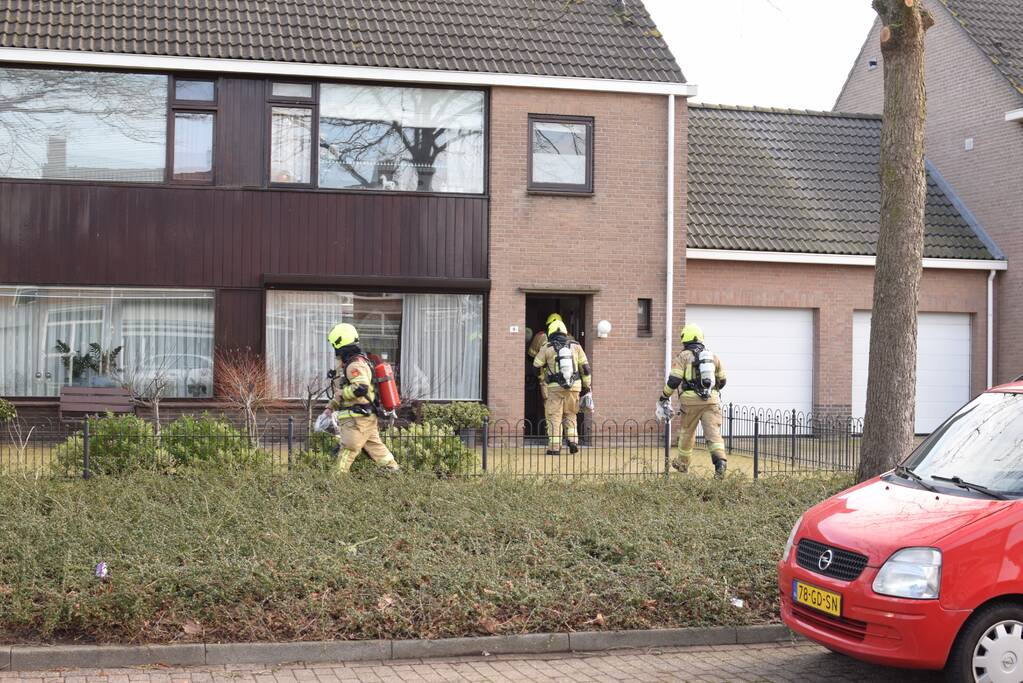 Buitenkachel wordt aangezien voor dakbrand