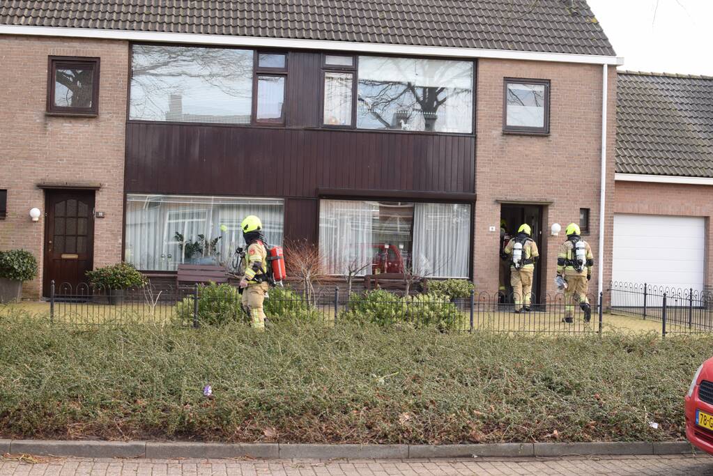 Buitenkachel wordt aangezien voor dakbrand