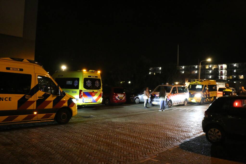 Gewonde bij uitslaande brand in flat