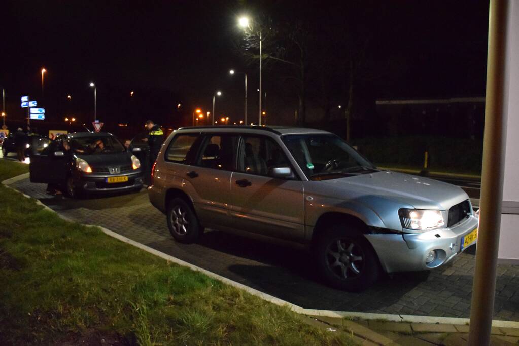 Gewonde na kop-staart aanrijding