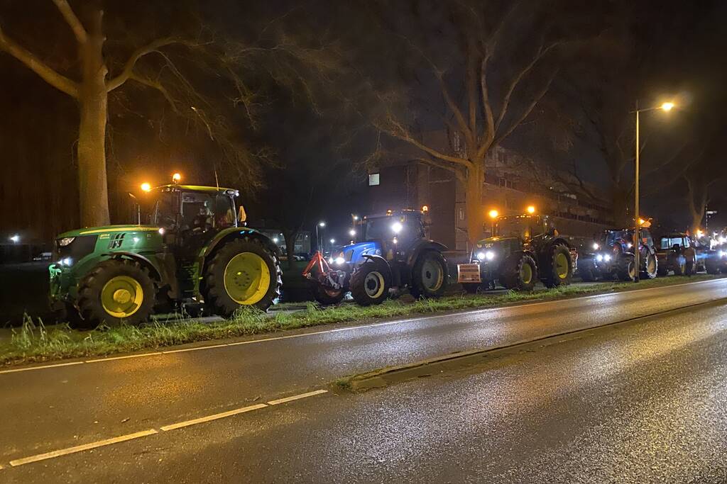 Groningse boeren gestrand in Kampen