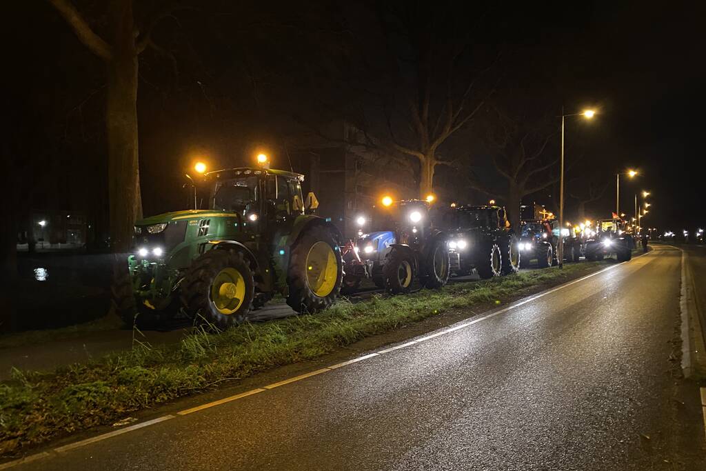 Groningse boeren gestrand in Kampen
