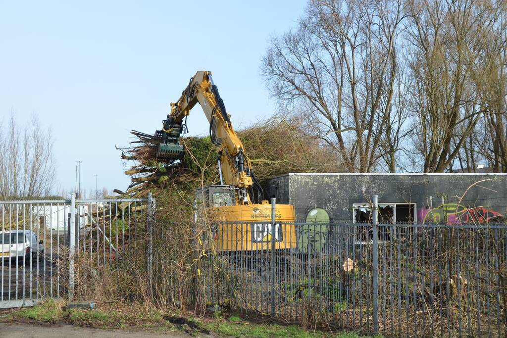 Bomen gerooid voor nieuw Cambuur Stadion