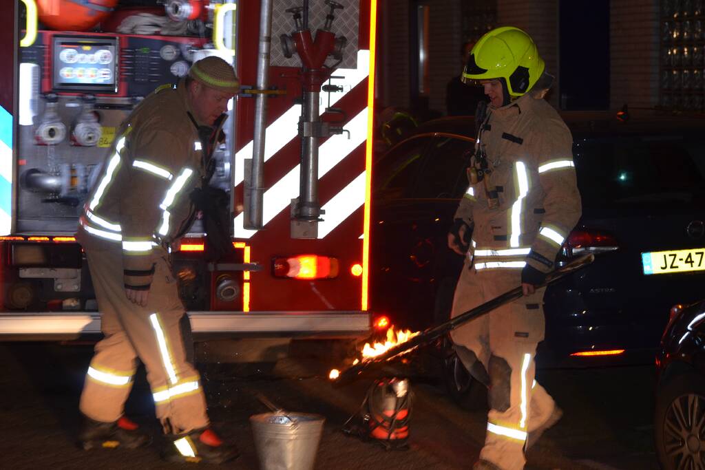 Brandje in keuken snel geblust