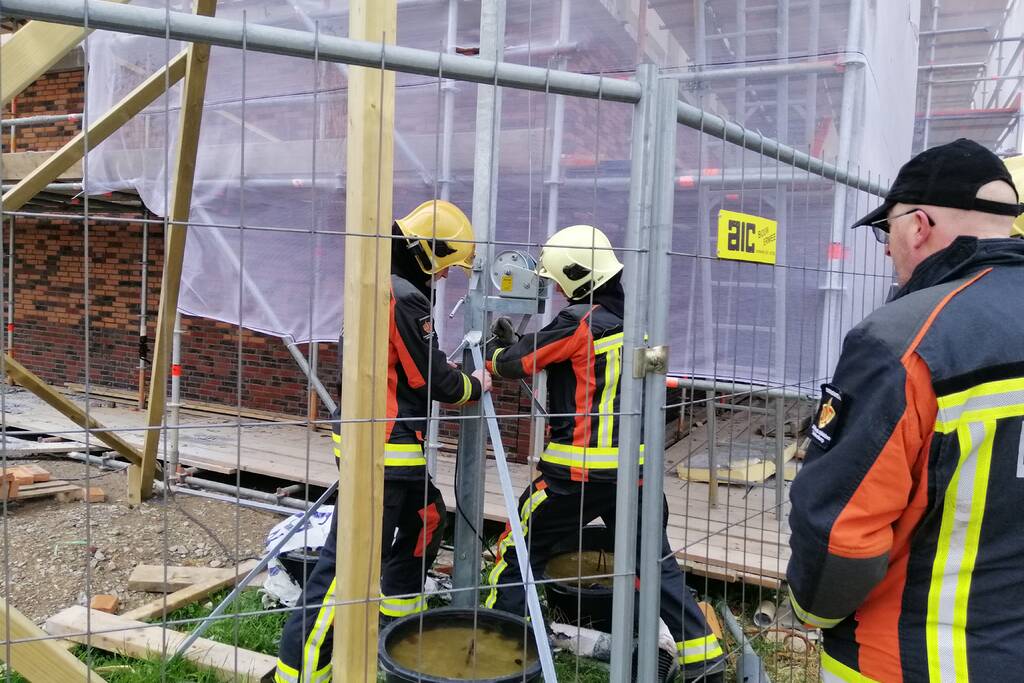 Bouwverlichting dreigt om te vallen