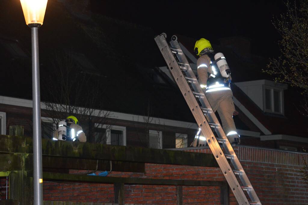 Melding gebouwbrand lijkt mee te vallen