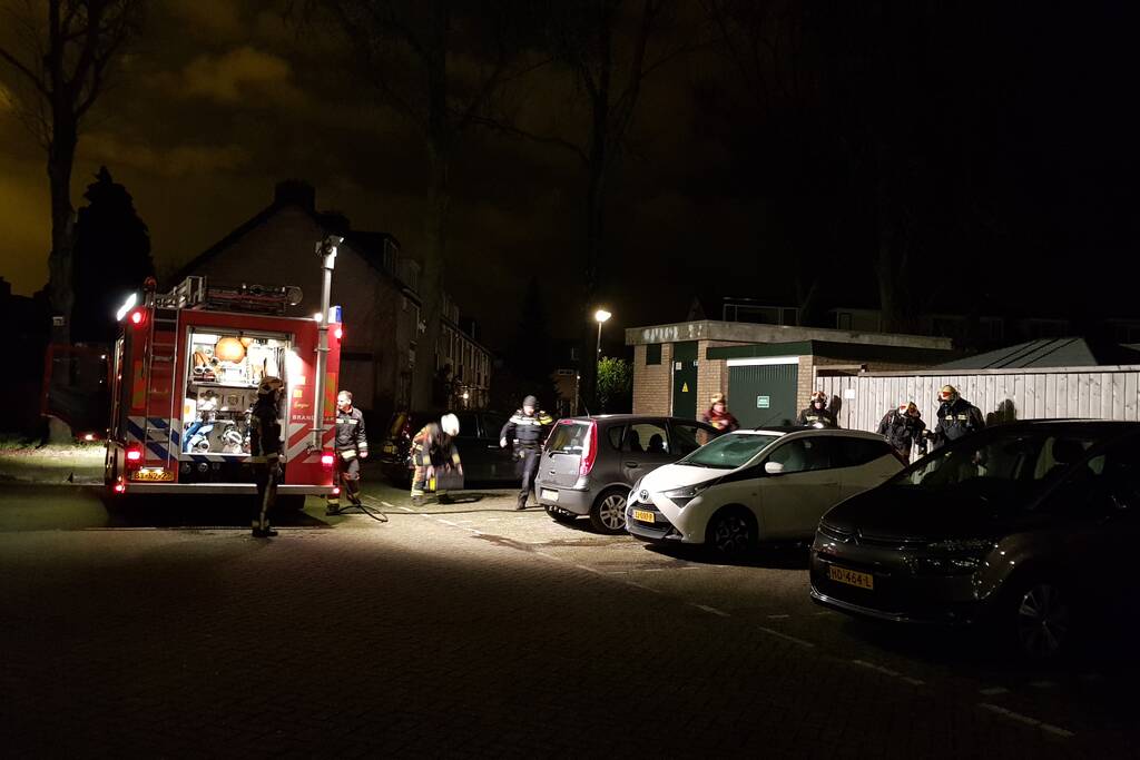 Autobrand vermoedelijk aangestoken