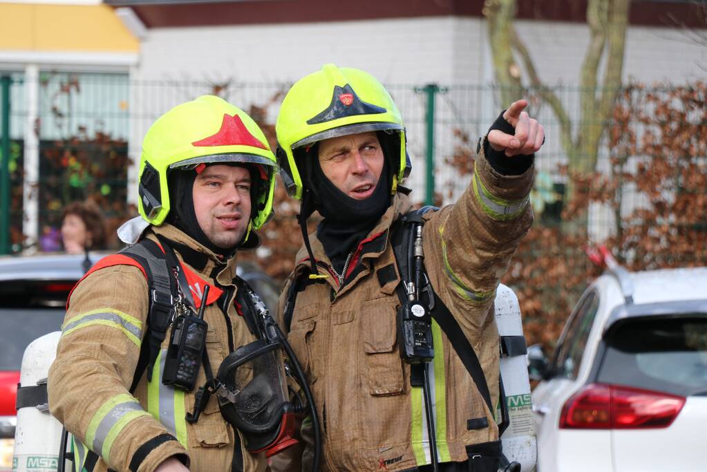 Uitslaande brand in slooppand