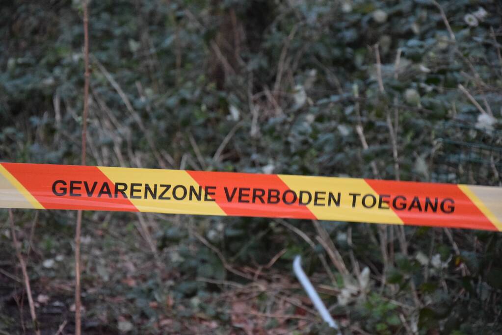 Gaslekkage bij sloopwoning