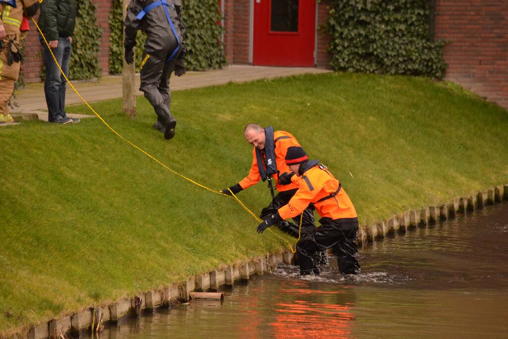 Persoon te water blijkt loosalarm