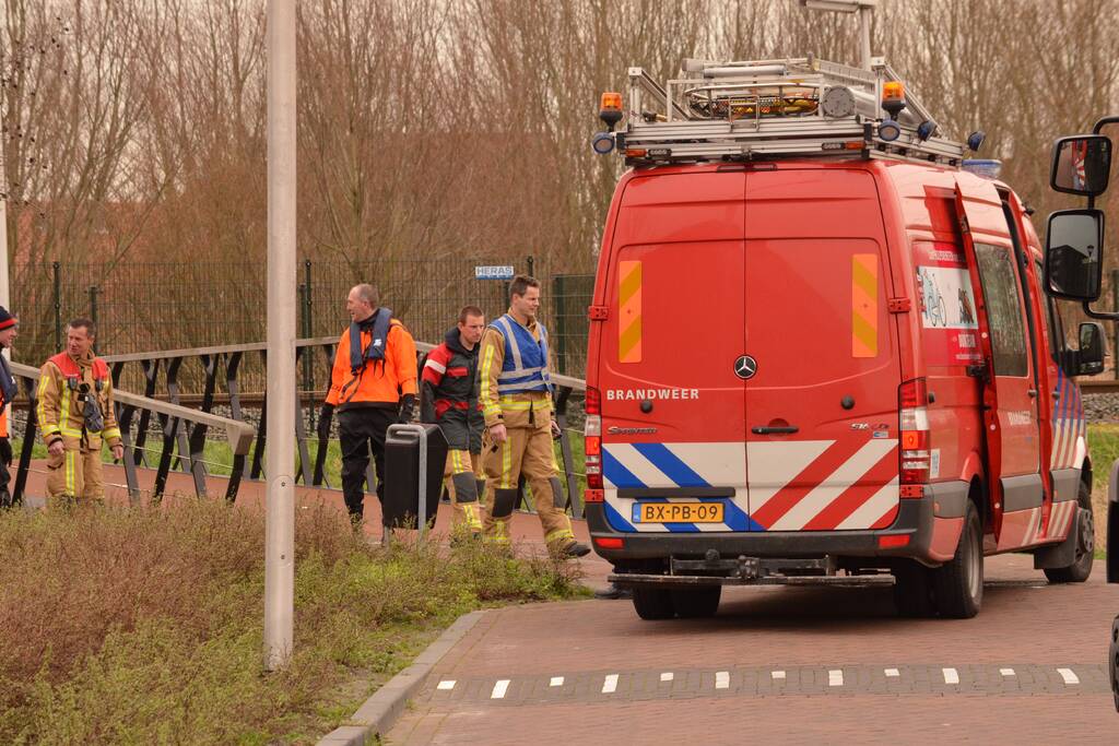 Persoon te water blijkt loosalarm