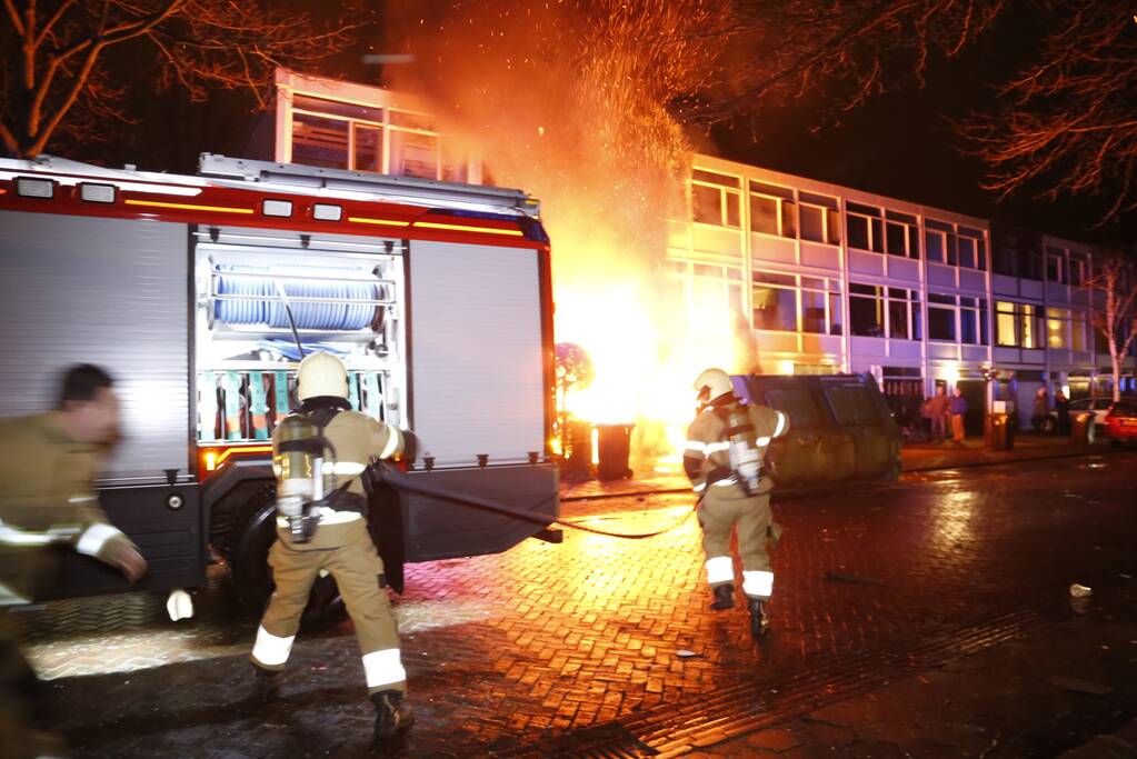 Brand verwoest caravan