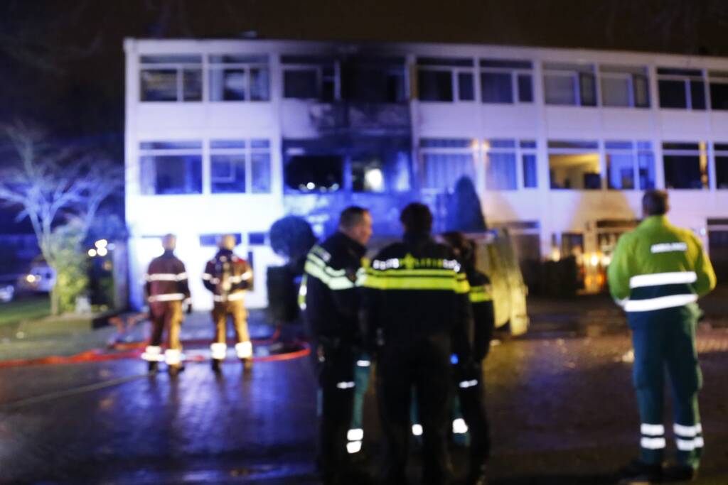 Brand verwoest caravan
