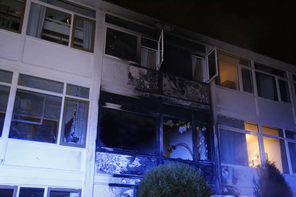 Brand verwoest caravan