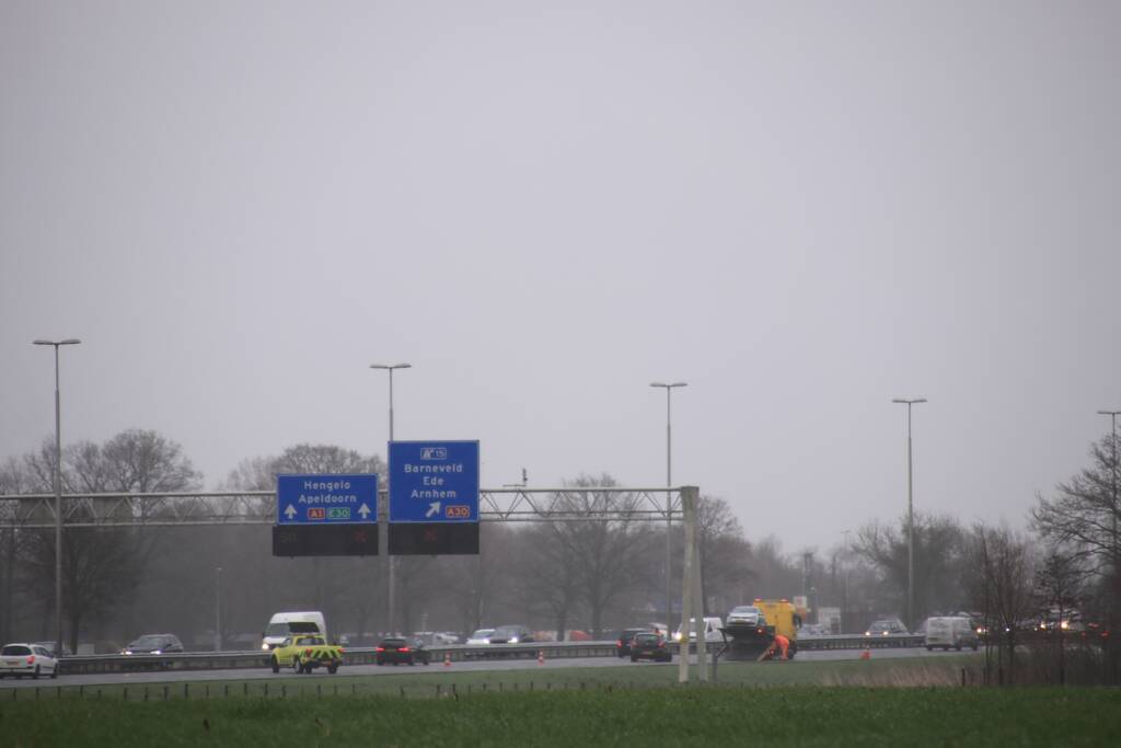 Rijstroken afgesloten door meerdere ongevallen