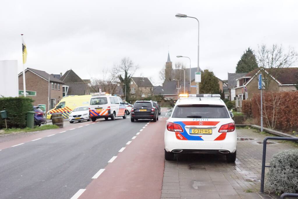 Fietsster gewond bij aanrijding