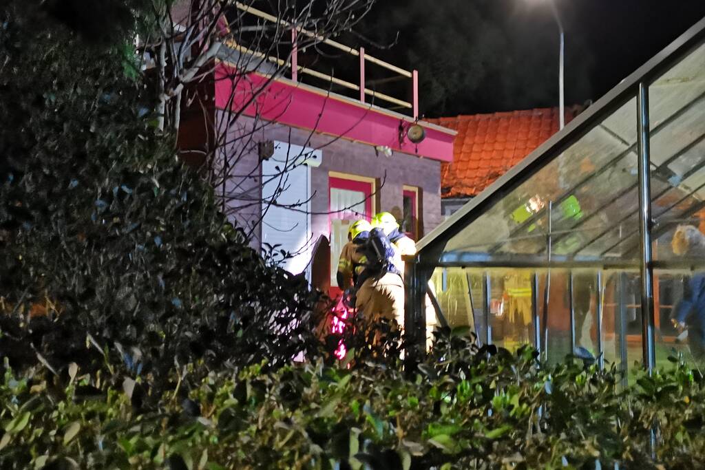 Bewoner reageert niet op brandalarm