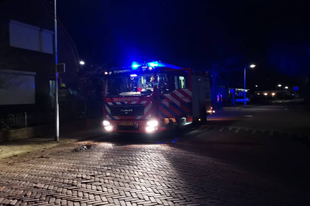 Bewoner reageert niet op brandalarm