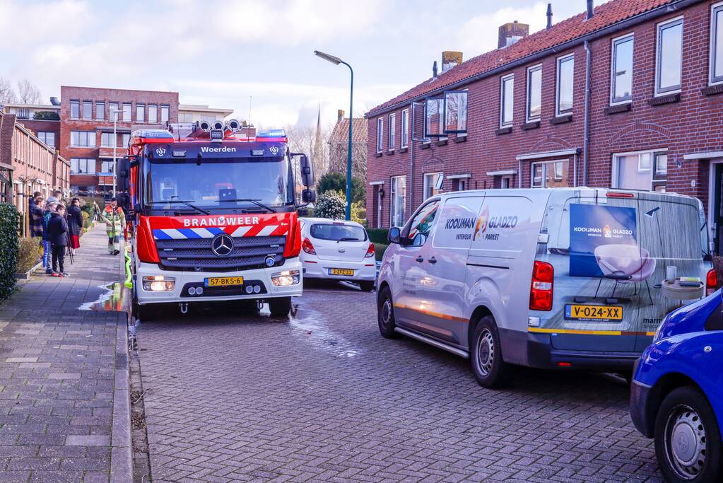 Enorme schade bij uitslaande keukenbrand