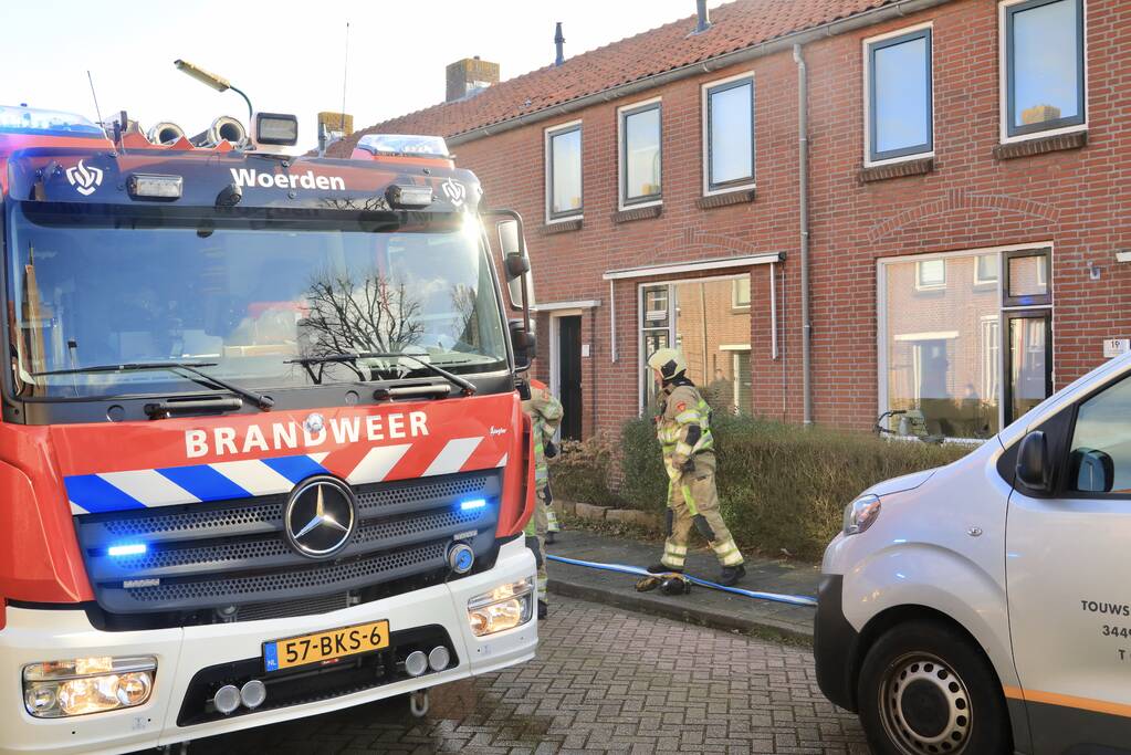 Enorme schade bij uitslaande keukenbrand