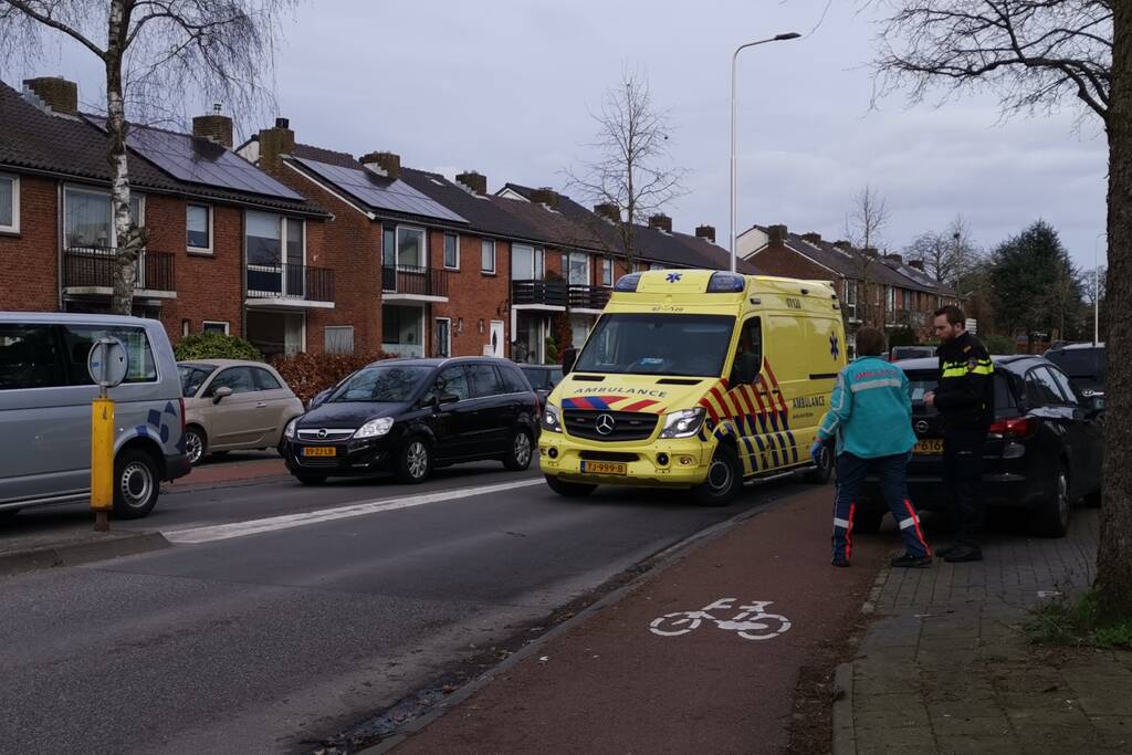 Fietser gewond bij aanrijding