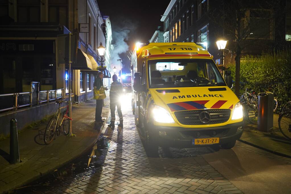 Drie gewonden na uitslaande brand in kraakpand