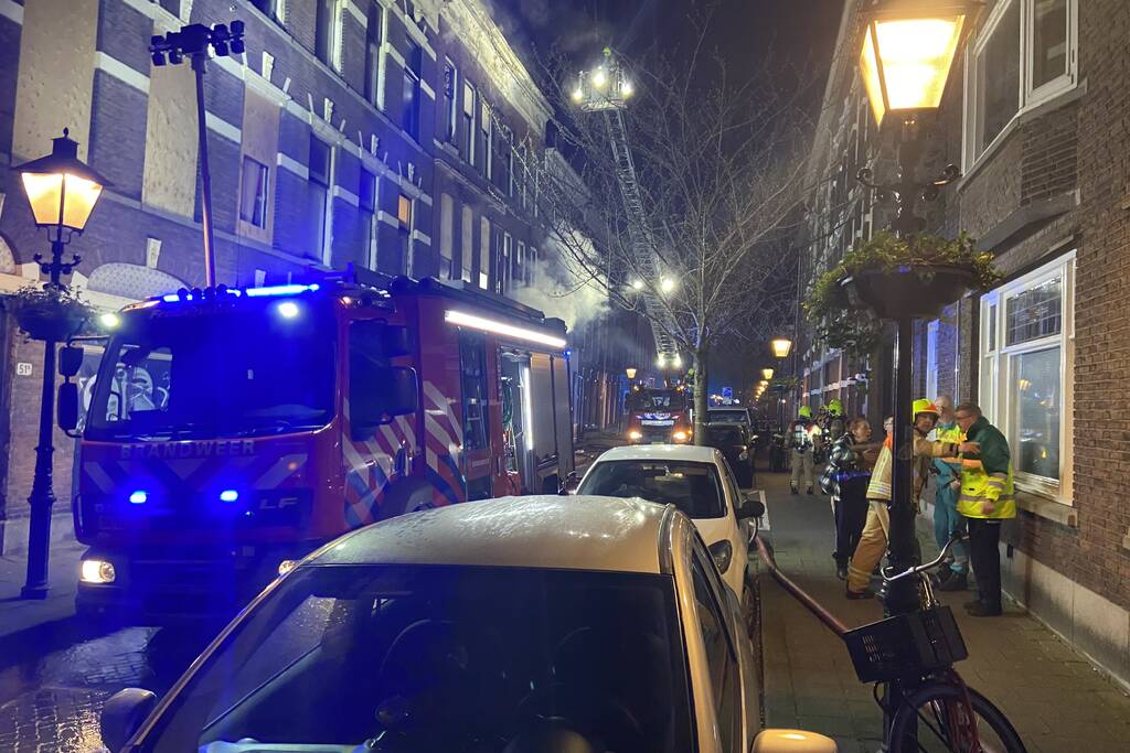 Drie gewonden na uitslaande brand in kraakpand