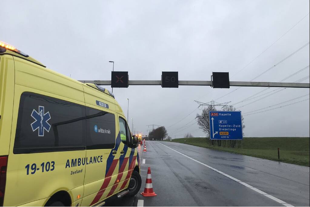 Vlaktetunnel dicht na crash