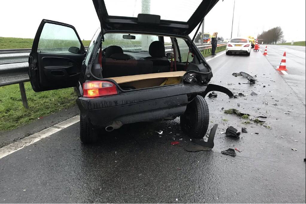 Vlaktetunnel dicht na crash