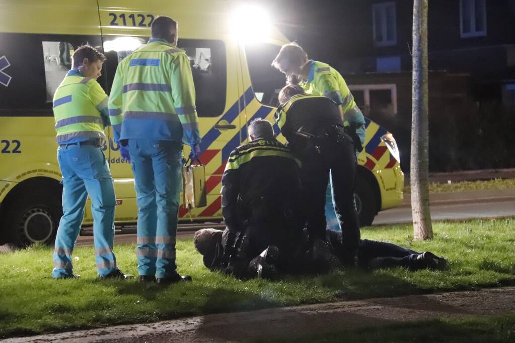 Verwarde man aangehouden na dreigementen