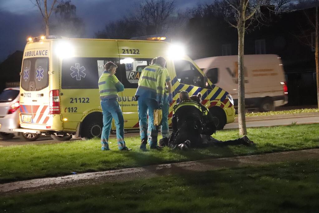 Verwarde man aangehouden na dreigementen