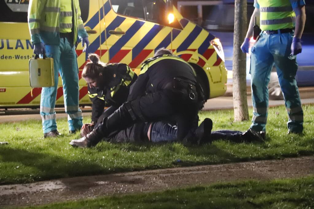 Verwarde man aangehouden na dreigementen