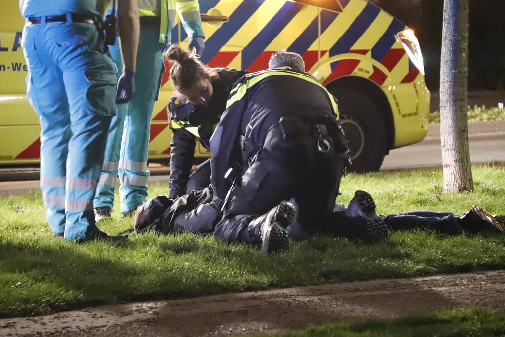 Verwarde man aangehouden na dreigementen