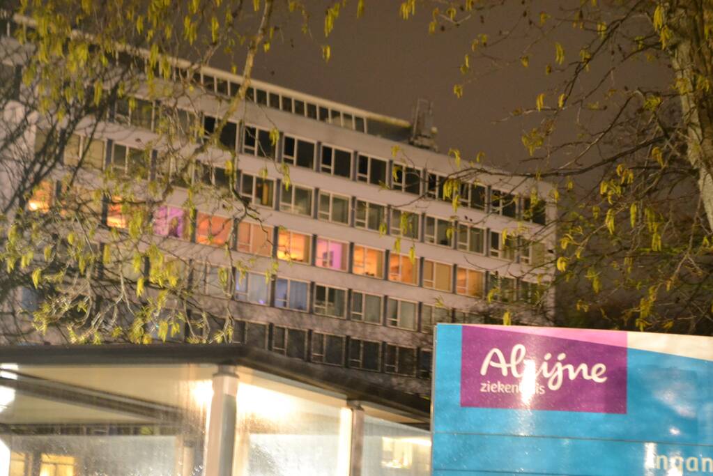 Veel rook bij brand in Alrijne Ziekenhuis