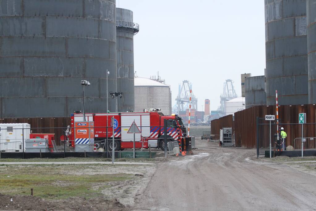 Gewonde bij bedrijfsongeval HES tank terminal