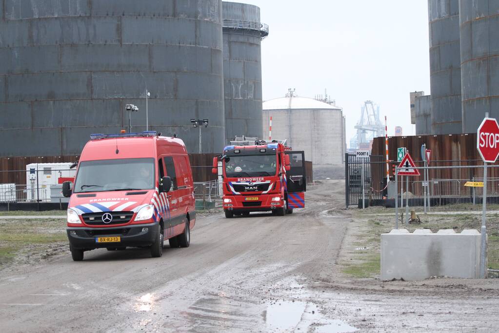 Gewonde bij bedrijfsongeval HES tank terminal