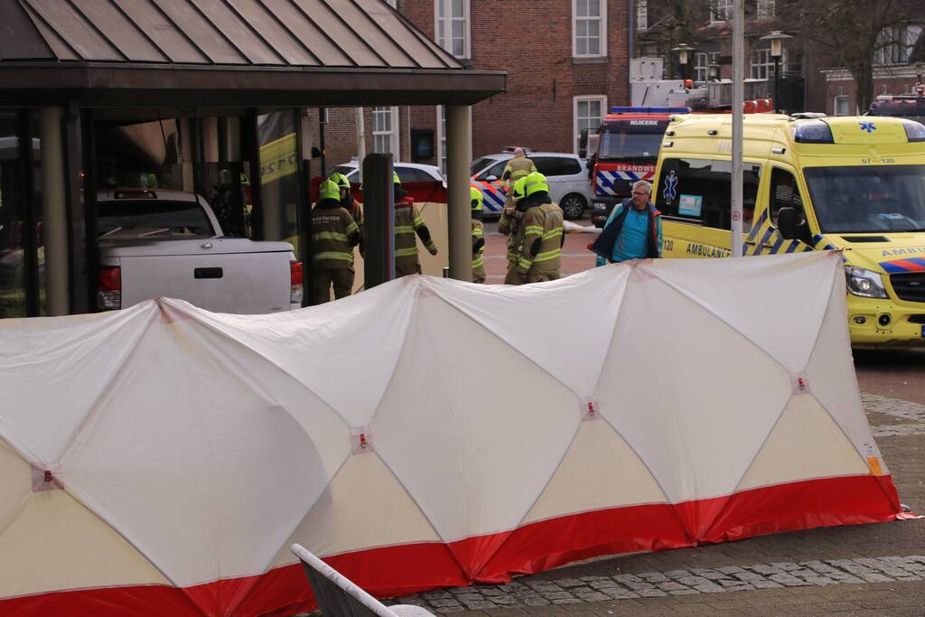 Pick-up wagen ramt pui gemeentehuis